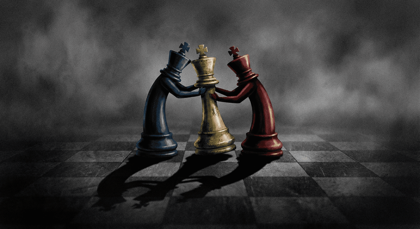 Opus가 포위됐다 — 체스 킹 협공