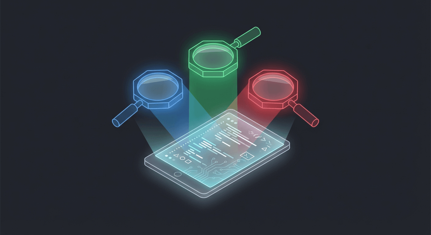 병렬 분석 일러스트