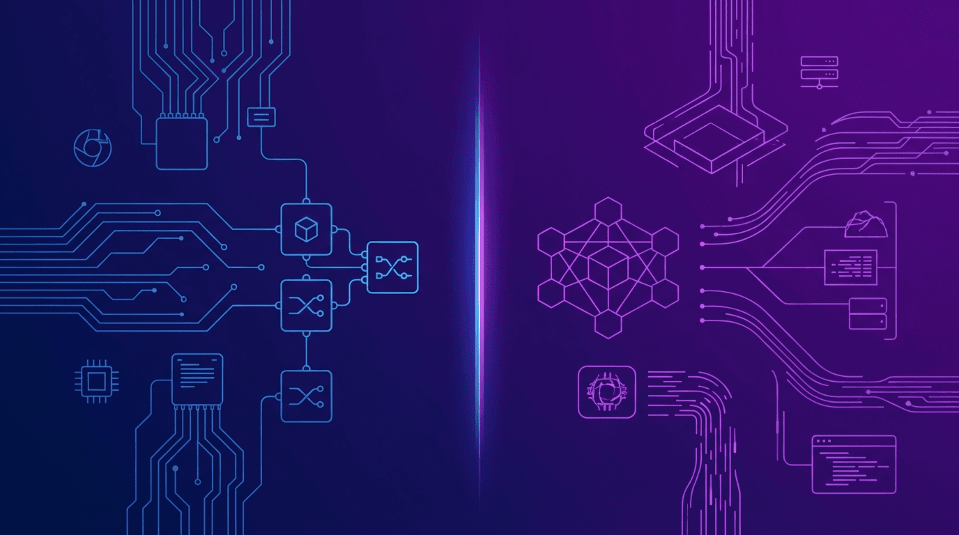 두 시스템의 비교